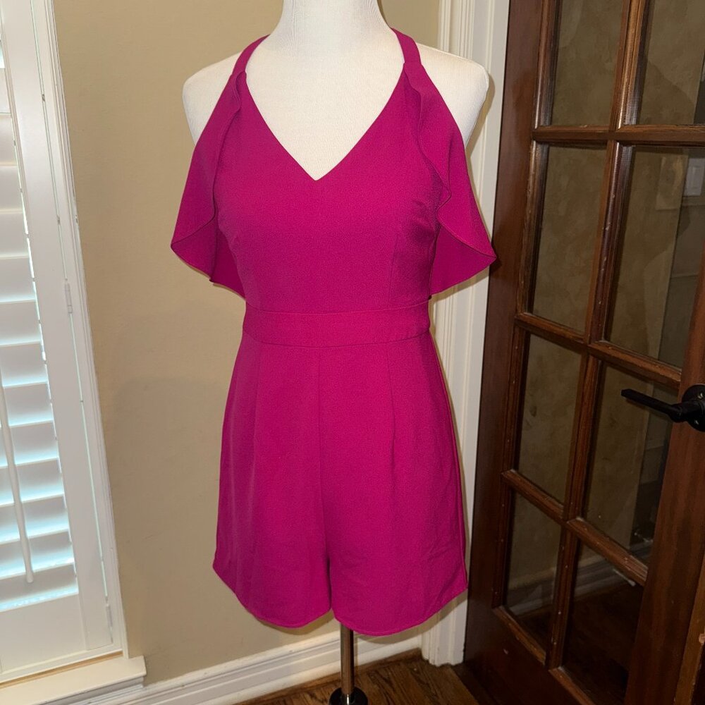 19 Cooper Pink Romper Size S